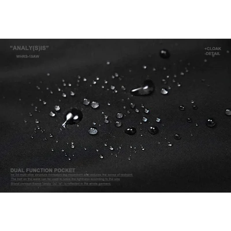 Futuristic Waterproof Samurai Cape -  techwear fashion - Waterproof Samurai Cape for Urban Adventures