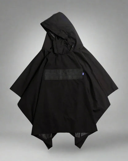 Futuristic Waterproof Samurai Cape -  techwear - Waterproof Samurai Cape for Urban Adventures