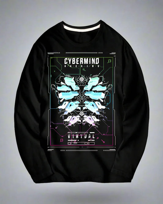 Galactic Inspired Crewneck Sweatshirt - crewneck - Galactic Inspired Crewneck Sweatshirt in Black