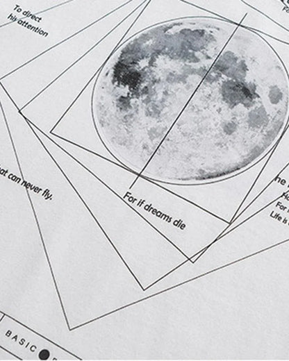 Galactic Moon Adventure Tee -  urban style - Galactic Moon Adventure Techwear T-Shirt
