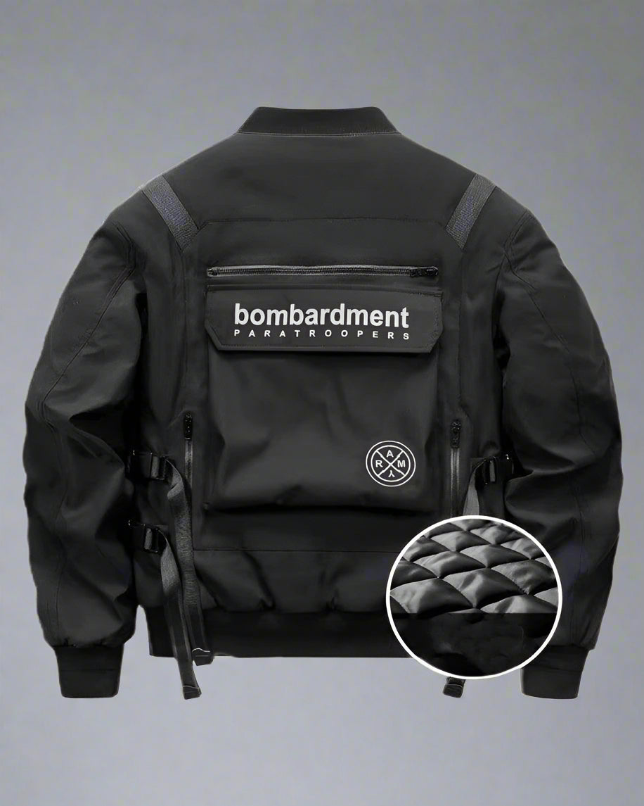 Transformative Bomber Backpack Hybrid
