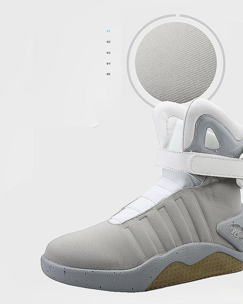 Glow-In-The-Dark Street Sneakers -  techwear footwear - Luminous Glow-In-The-Dark Street Sneakers