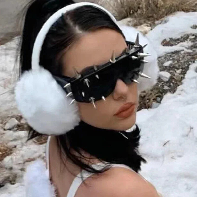 Gothic Sunglasses - gothic sunglasses - Y2K Gothic Streetwear Sunglasses for Any Occasion