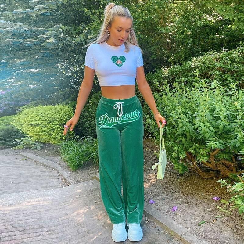Green Track Pants - 100% cotton pants - Stylish Unisex Green Track Pants for Casual Wear