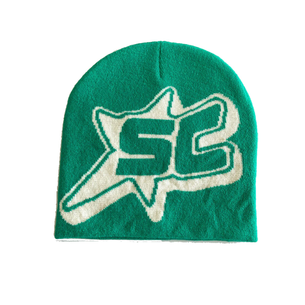 Grunge Beanie -  cotton polyester - Trendy Grunge Beanie for Daily Style