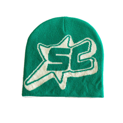 Grunge Beanie -  cotton polyester - Trendy Grunge Beanie for Daily Style