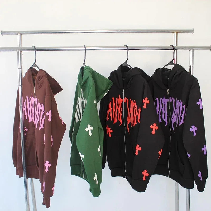Grunge Hoodie - comfortable hoodie - Unisex Y2K Grunge Hoodie for Casual Days