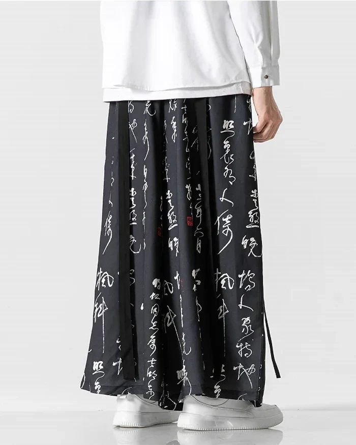 Elegant Hakama Style Pants