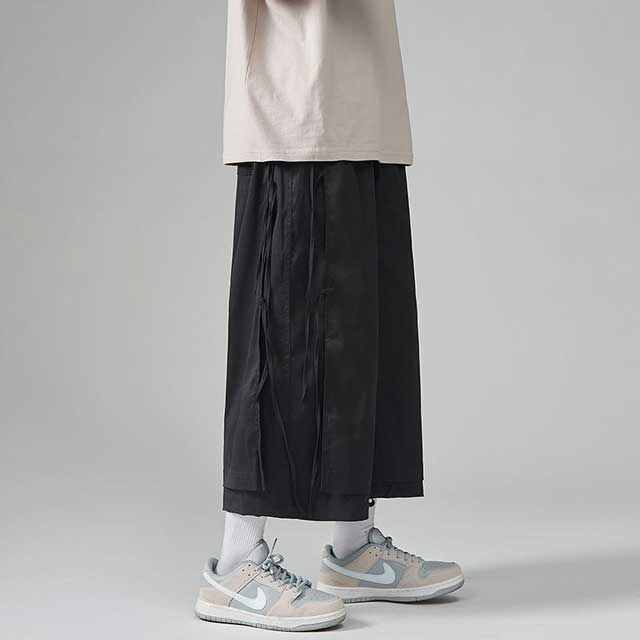 Chic Relaxed Hakama Pants