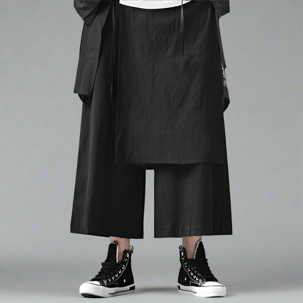 Stylish Hakama-Style Trousers