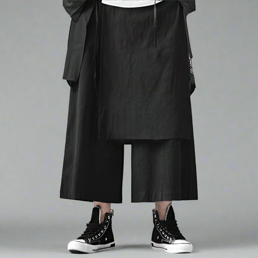 Stylish Hakama-Style Trousers