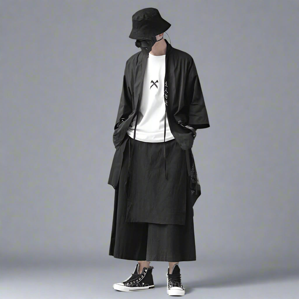 Stylish Hakama-Style Trousers