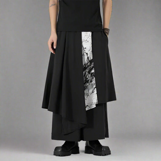 Elegant Heritage Hakama Trousers