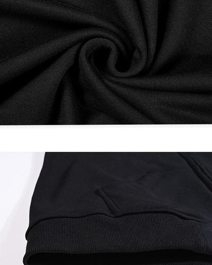 Happy Moments Zip-Up Hoodie -  techwear - Stylish and Comfortable Zip-Up Hoodie