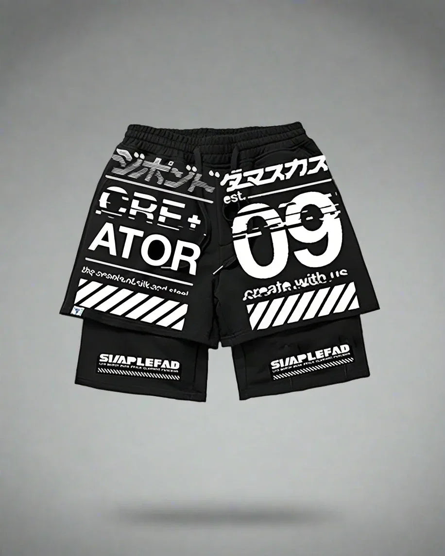 High-Tech Biker Performance Shorts - biker shorts - High-Tech Biker Performance Shorts for Urban Riders
