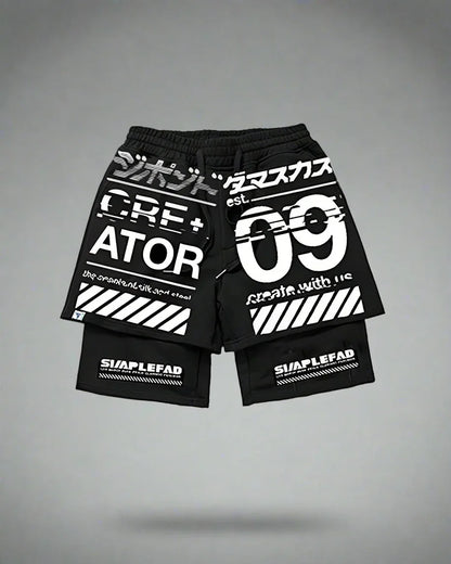 High-Tech Biker Performance Shorts - biker shorts - High-Tech Biker Performance Shorts for Urban Riders