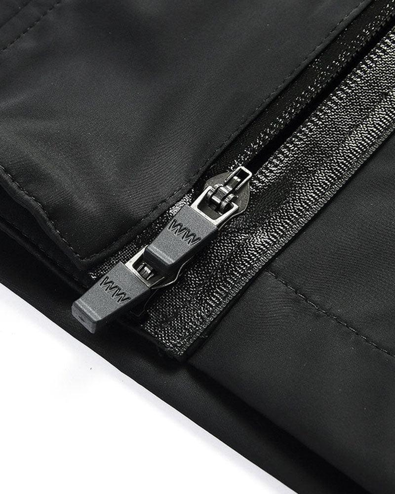 High-Tech Cyberpunk Utility Coat - cyberpunk coat - Stylish Waterproof Cyberpunk Utility Coat