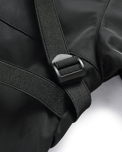 High-Tech Cyberpunk Utility Coat - futuristic jacket - Stylish Waterproof Cyberpunk Utility Coat