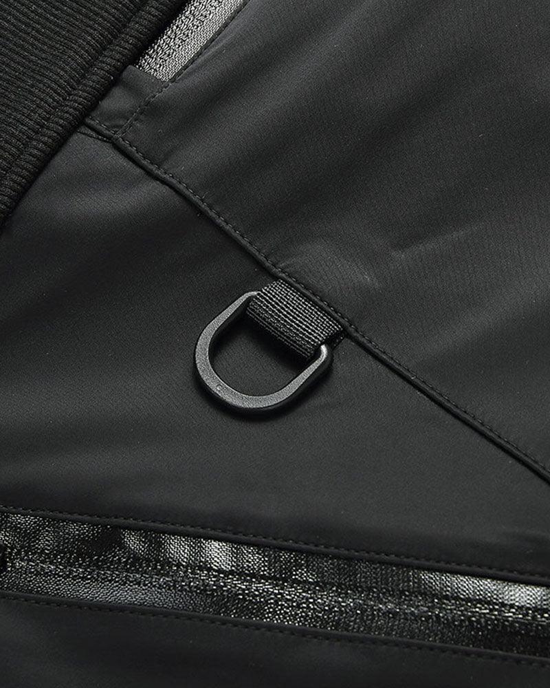 High-Tech Cyberpunk Utility Coat -  warm utility coat - Stylish Waterproof Cyberpunk Utility Coat
