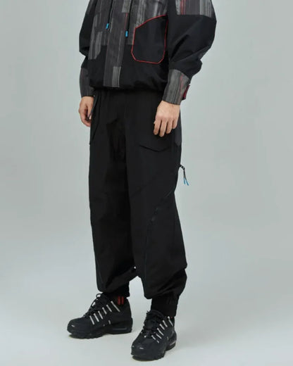 High-Tech Waterproof Cargo Pants - techwear-core - Waterproof Cargo Pants for All Weather Conditions