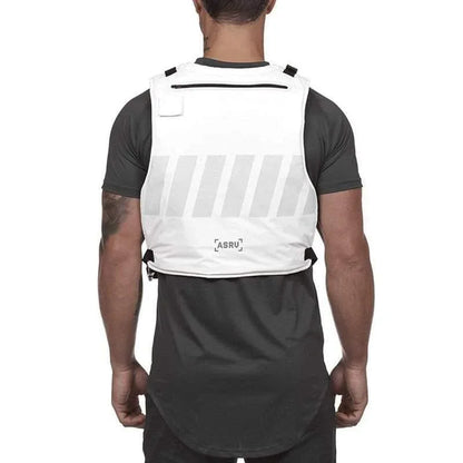 High-Visibility Running Performance Vest -  lightweight vest - High-Visibility Running Performance Vest for Safety