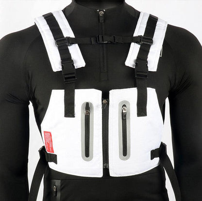 High-Visibility Running Performance Vest -  low-light running clothing - High-Visibility Running Performance Vest for Safety