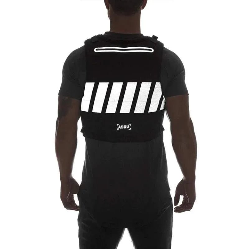 High-Visibility Running Performance Vest -  techwear vest - High-Visibility Running Performance Vest for Safety