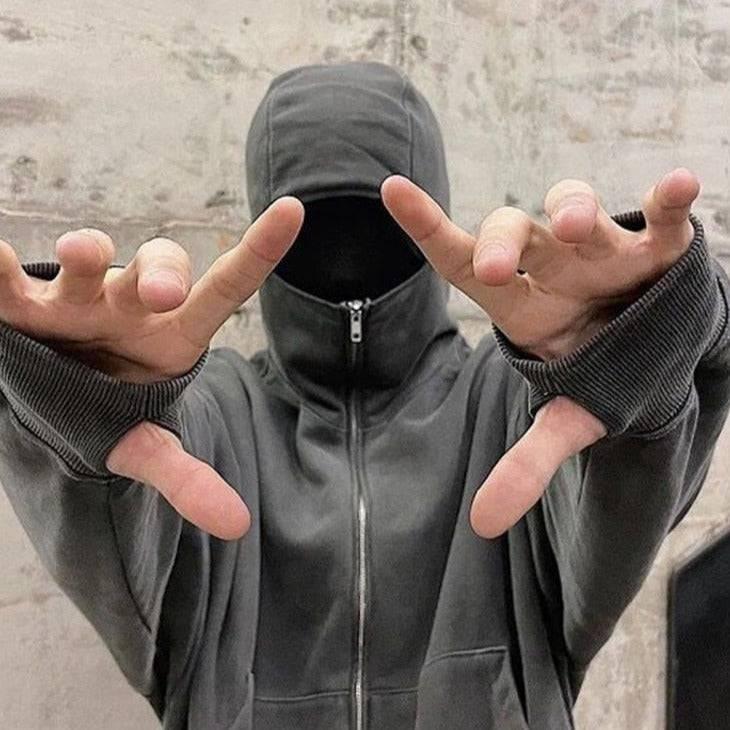 Hooded Jacket - urban style jacket - Lightweight Hooded Jacket for Urban Streetwear