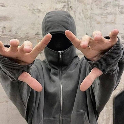 Hooded Jacket - urban style jacket - Lightweight Hooded Jacket for Urban Streetwear