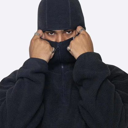 Hooded Sweatshirt -  comfortable hooded sweatshirt - Stylish Sherpa Hooded Sweatshirt for Everyday Wear