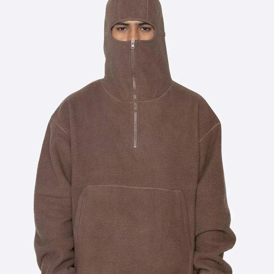 Hooded Sweatshirt -  non-stretchable hoodie - Stylish Sherpa Hooded Sweatshirt for Everyday Wear