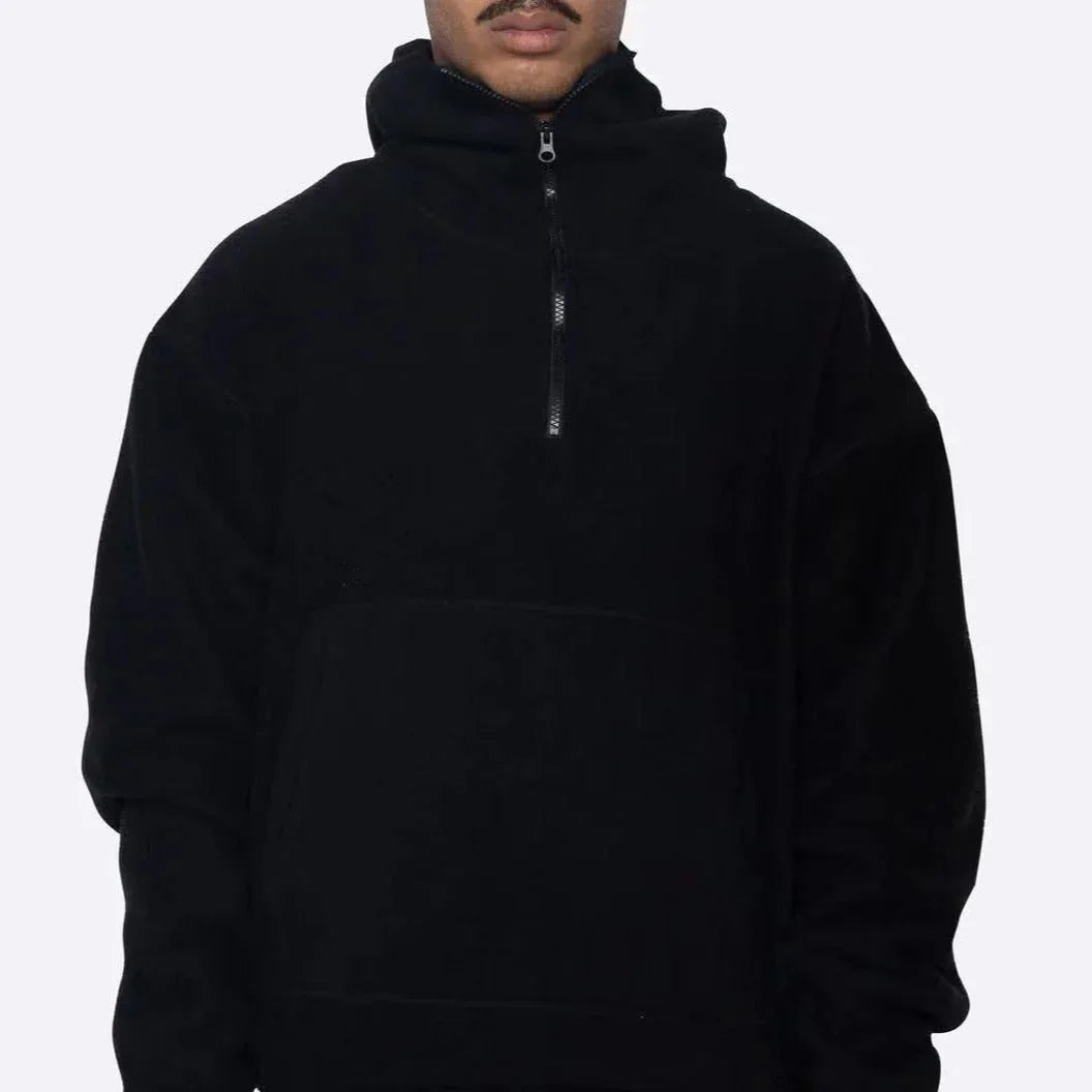 Hooded Sweatshirt -  sweatshirt - Stylish Sherpa Hooded Sweatshirt for Everyday Wear