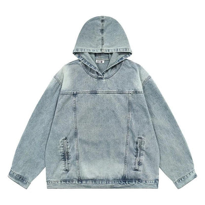 Hoodie Jean - retro-futuristic design - Y2K Streetwear Hoodie Jean for Unique Style