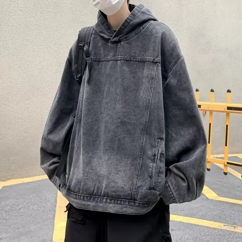 Hoodie Jean -  jean - Y2K Streetwear Hoodie Jean for Unique Style