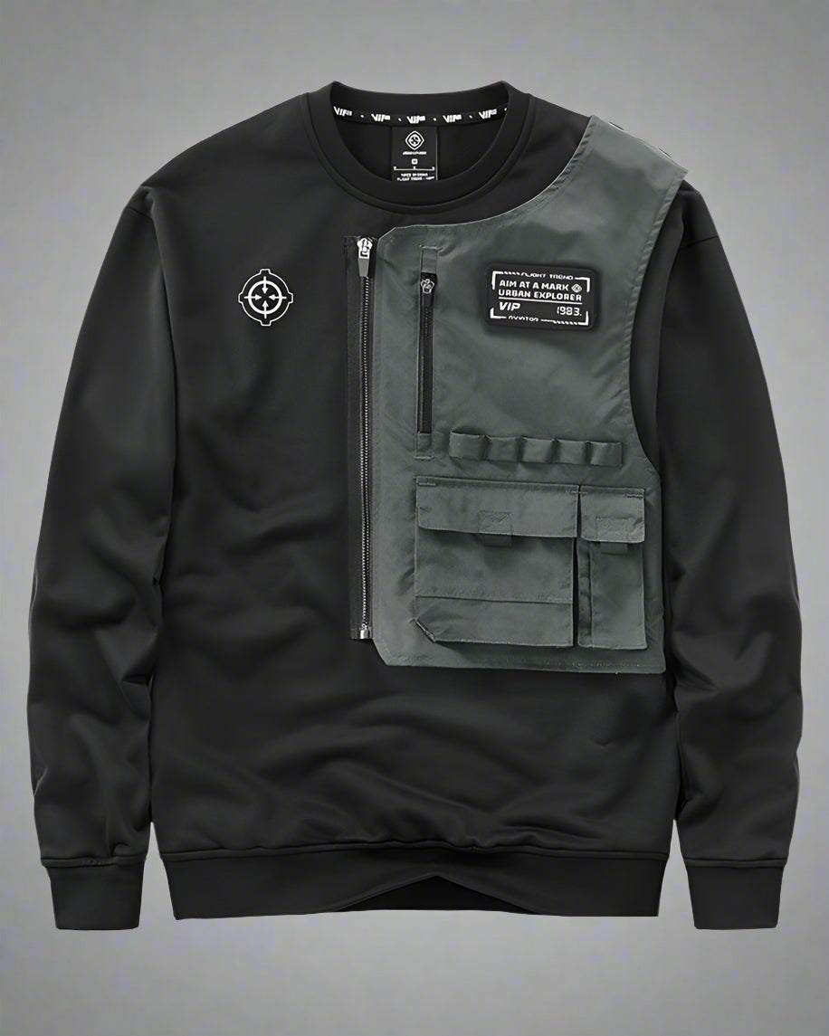 City Ready Layered Hoodie