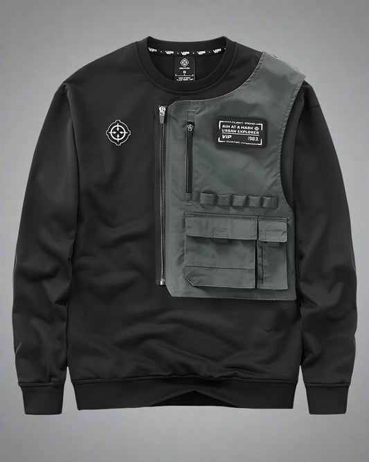 City Ready Layered Hoodie