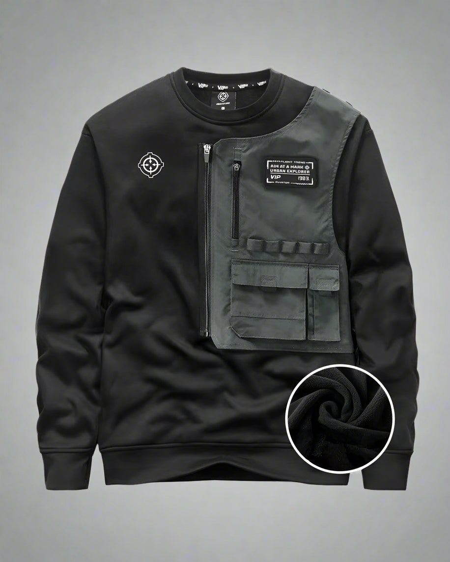 City Ready Layered Hoodie