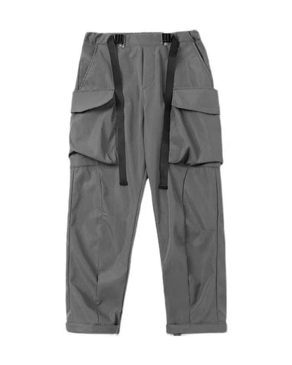 Innovative Cargo Tech Trousers -  outdoor pants - Techwear Cargo Trousers for Urban Exploration