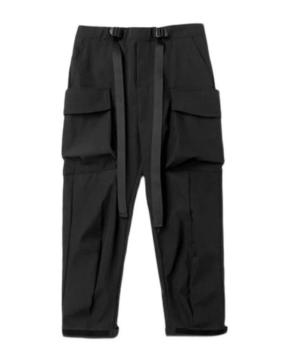 Innovative Cargo Tech Trousers -  tech trousers - Techwear Cargo Trousers for Urban Exploration