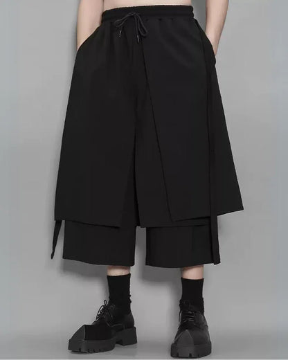 Innovative Street Style Hakama Pants - hakama pants - Modern Hakama Pants for Stylish Everyday Wear