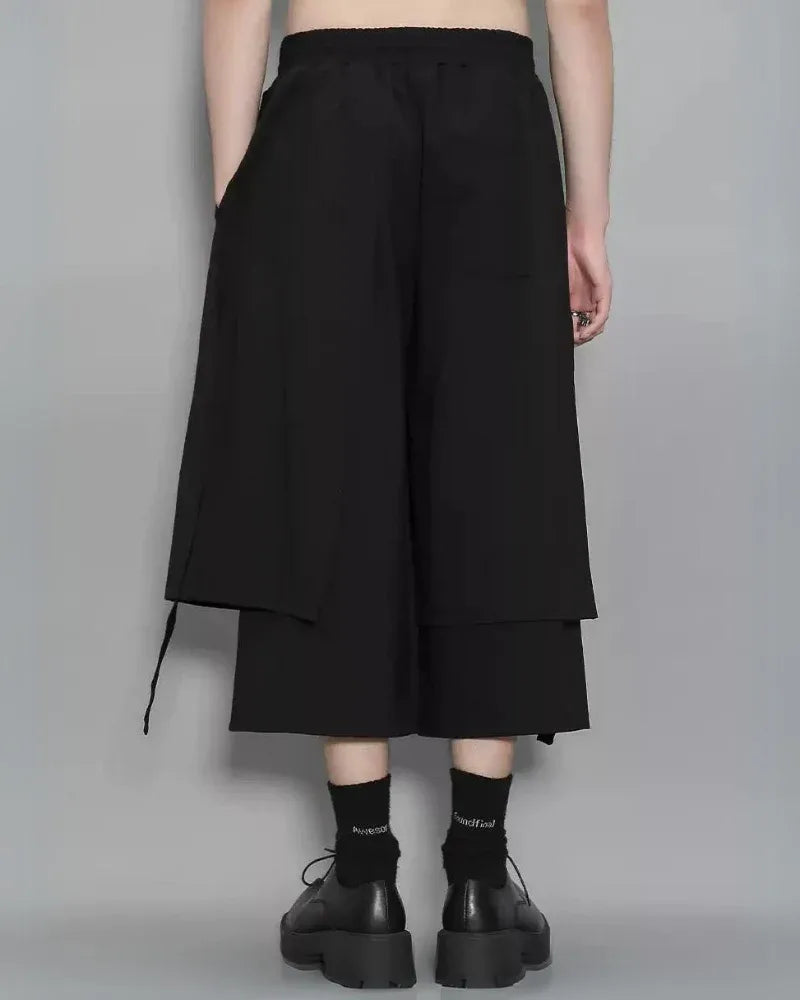 Innovative Street Style Hakama Pants -  street style - Modern Hakama Pants for Stylish Everyday Wear
