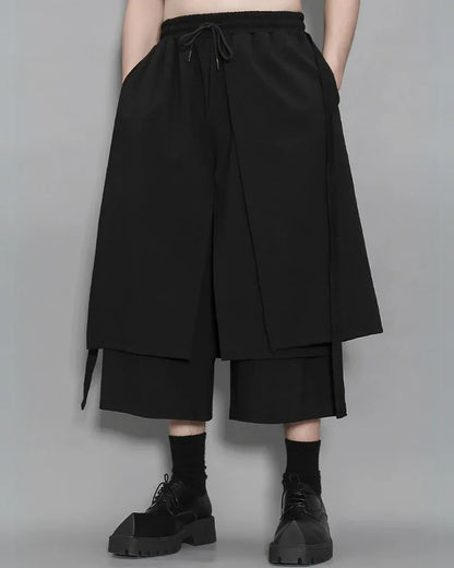 Innovative Street Style Hakama Pants -  techwear - Modern Hakama Pants for Stylish Everyday Wear