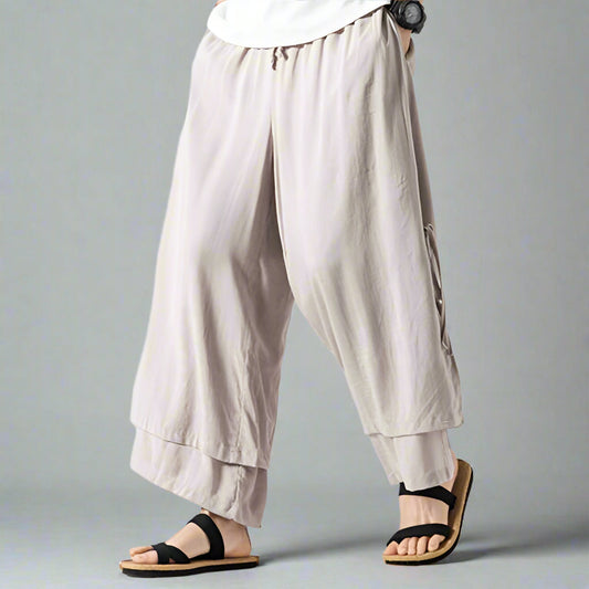 Chic Flowing Wide-Leg Trousers
