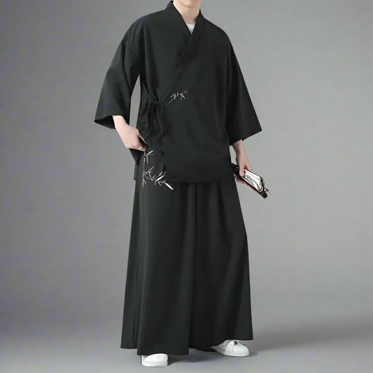 Stylish Japanese Haori Set
