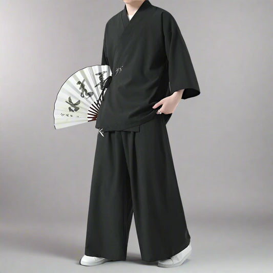 Stylish Japanese Haori Set