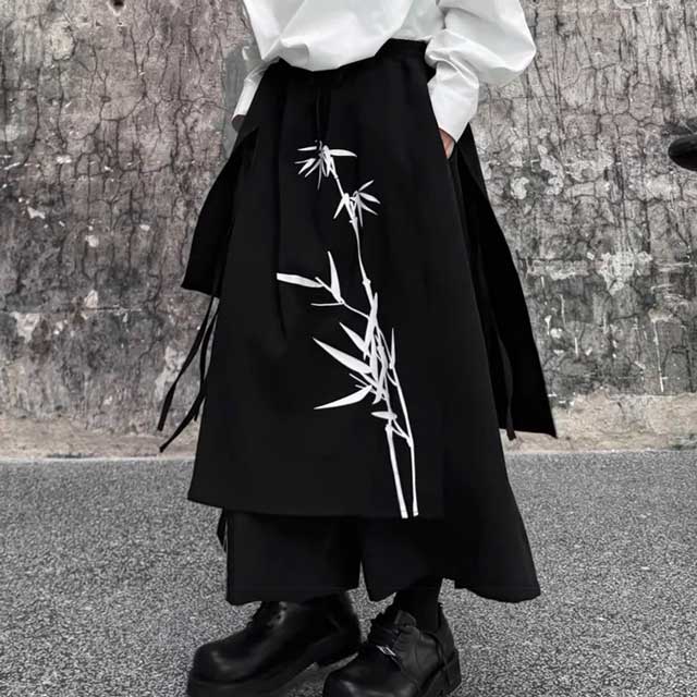 Striking Japanese Hakama Trousers