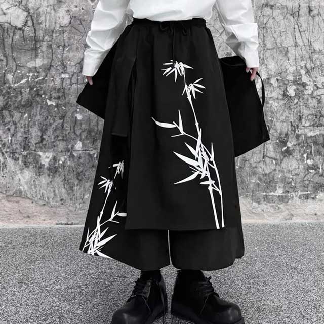 Striking Japanese Hakama Trousers