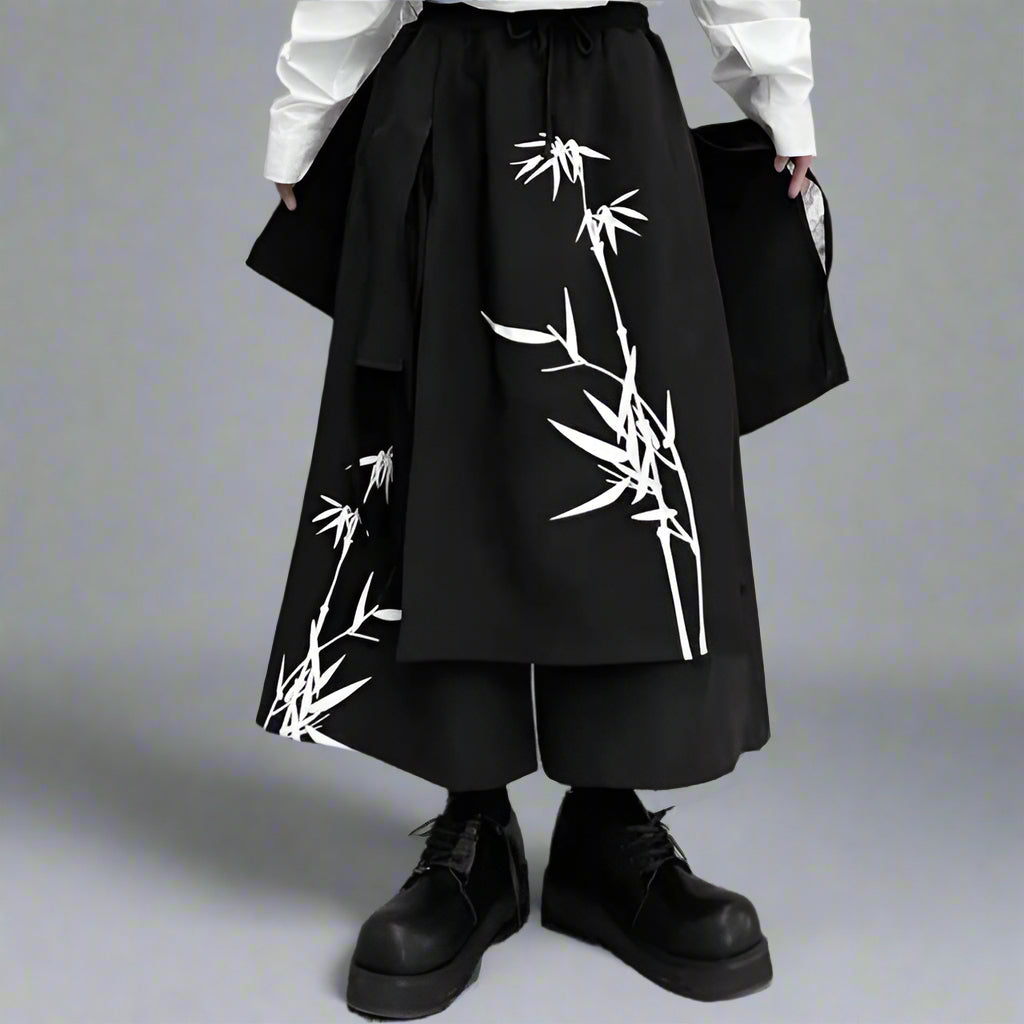 Striking Japanese Hakama Trousers