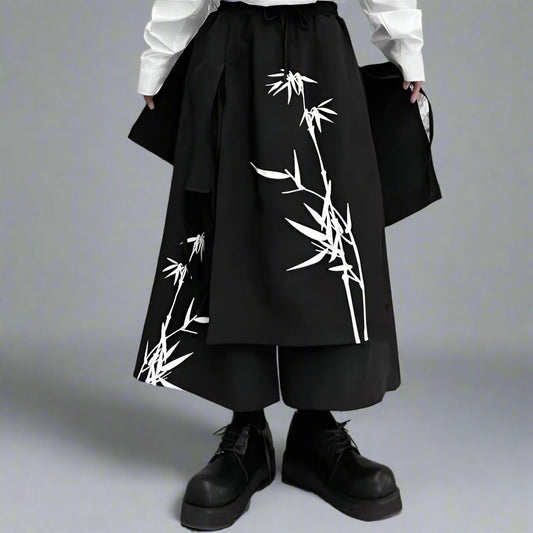 Striking Japanese Hakama Trousers