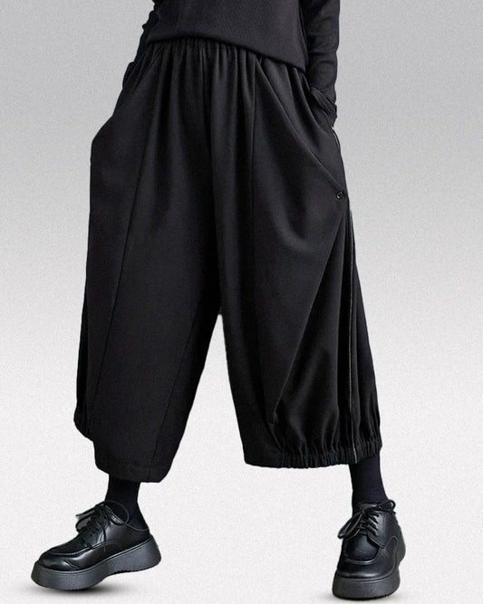 Chic Japanese Wide Leg Pants